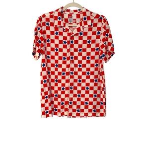 Cat & Jack Youth Shirt with Blue Stars